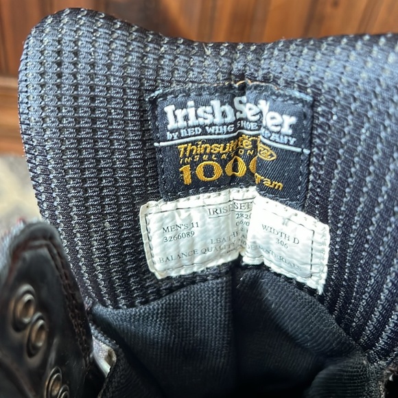 Irish Setter by Red Wing Waterproof Camouflage Boots 1000grqms Thinsulate Ultra - Picture 5 of 9